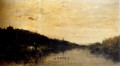 Chevaux Au Bord De L Oise Barbizon impressionistische Landschaft Charles Francois Daubigny Bach